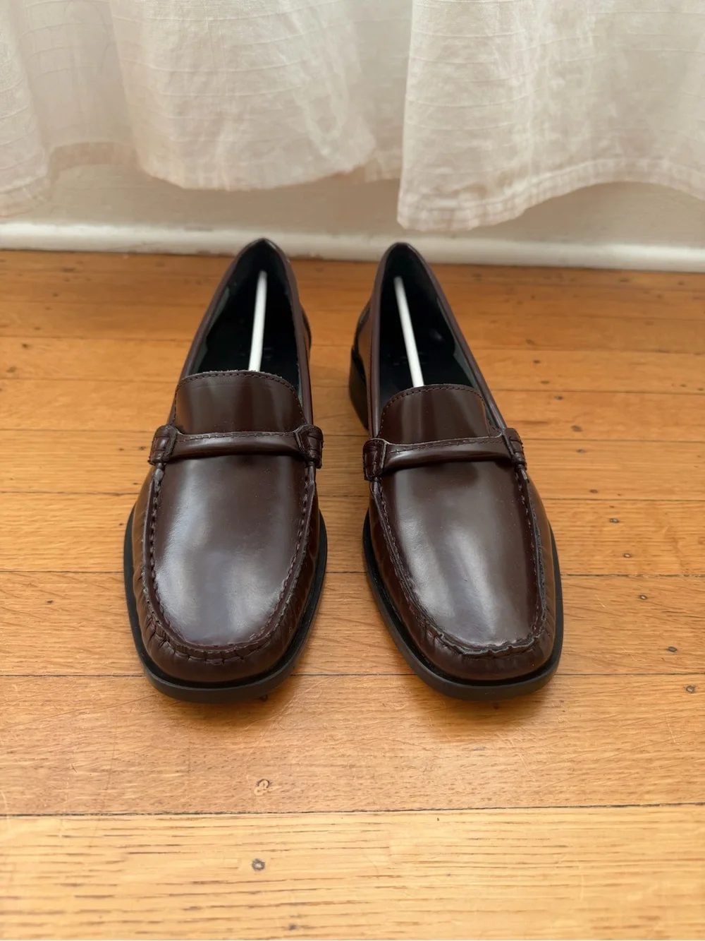 For trade: LoQ Elian loafers in chestnut